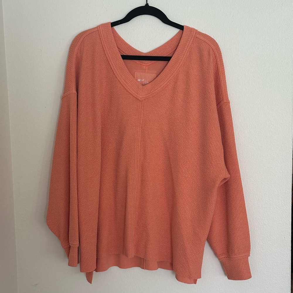 Aerie V Neck Sweatshirt